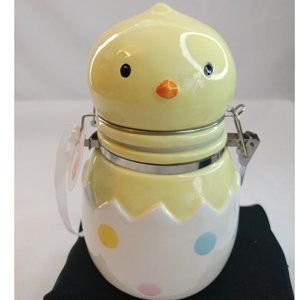 Easter Baby Chick Boston Brand 7" Led Jar Canister
